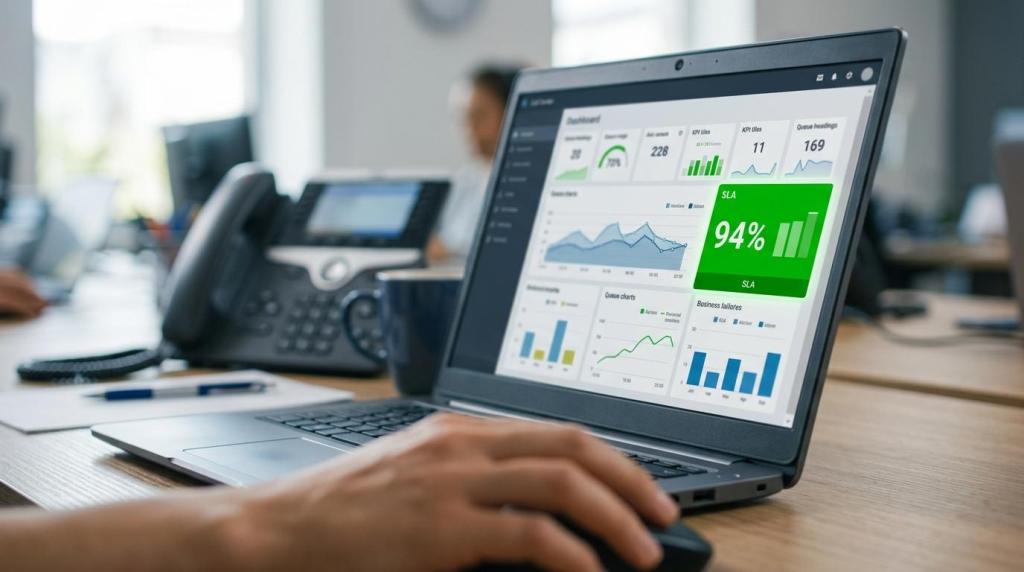 3cx call reporting setup service